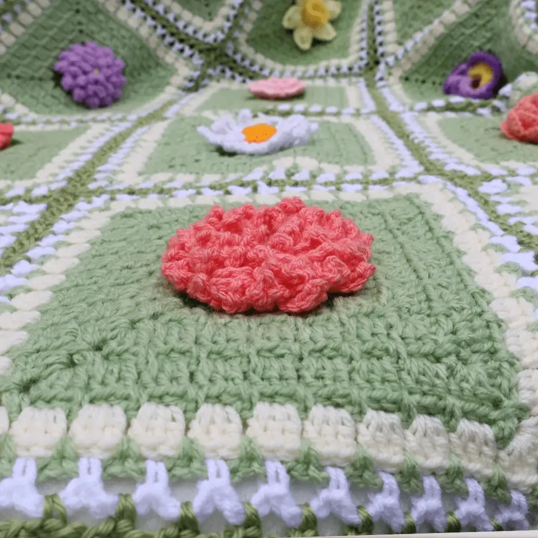 BloomScape CAL Crochet Join – Easy Crochet Joining Technique