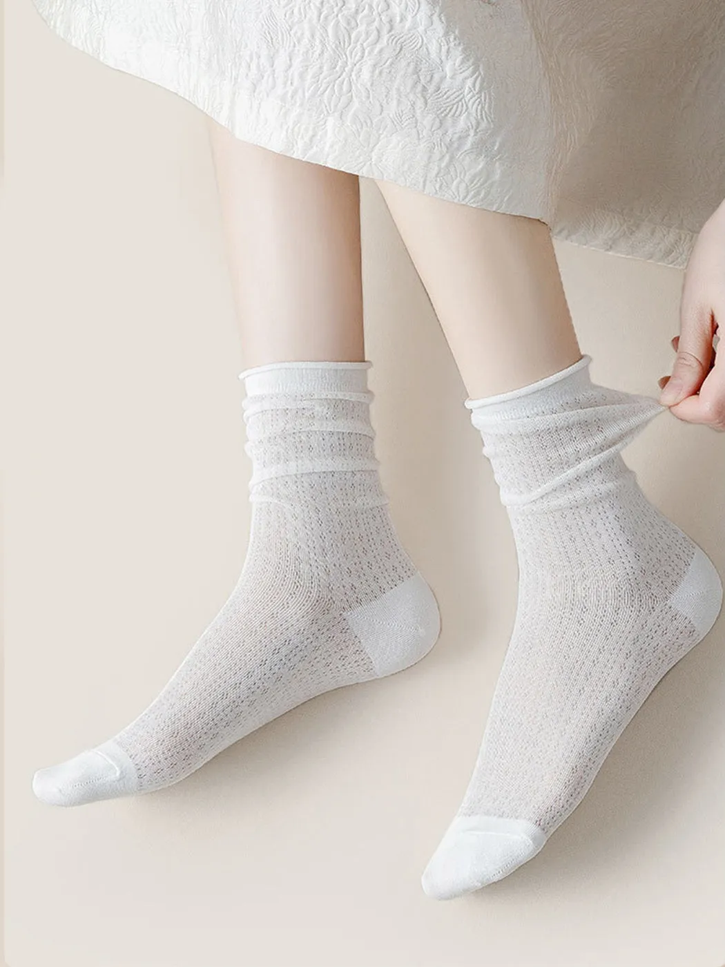 Breathable Mesh Ankle Socks