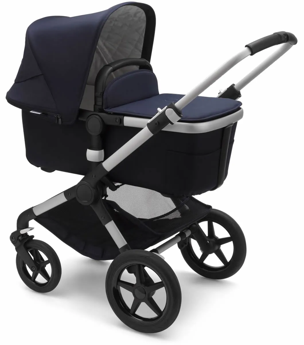 Bugaboo Fox2 Complete Stroller - Classic  - Aluminum/Dark Navy