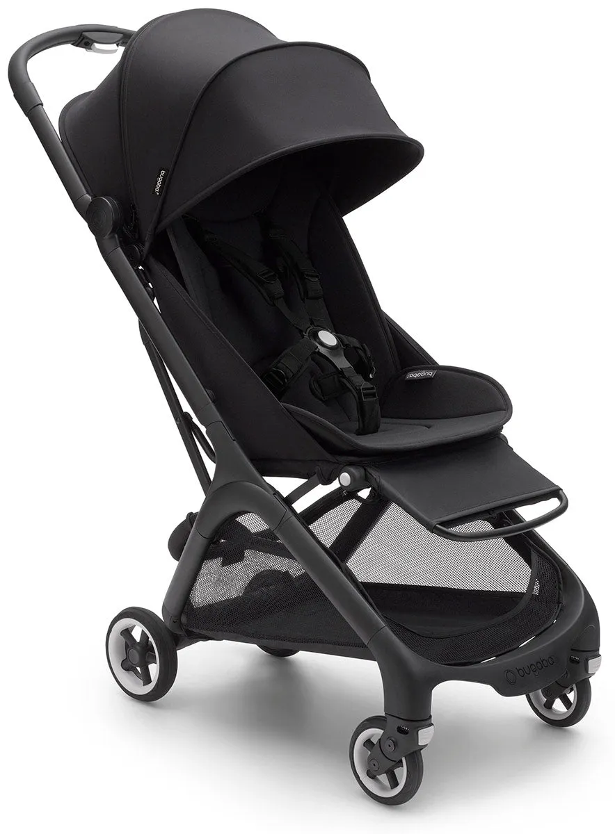 Bugaboo OPEN BOX Butterfly Complete Compact Stroller - Black / Midnight Black