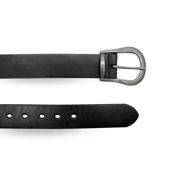 CATALINA - Women's Black Genuine Leather Belt