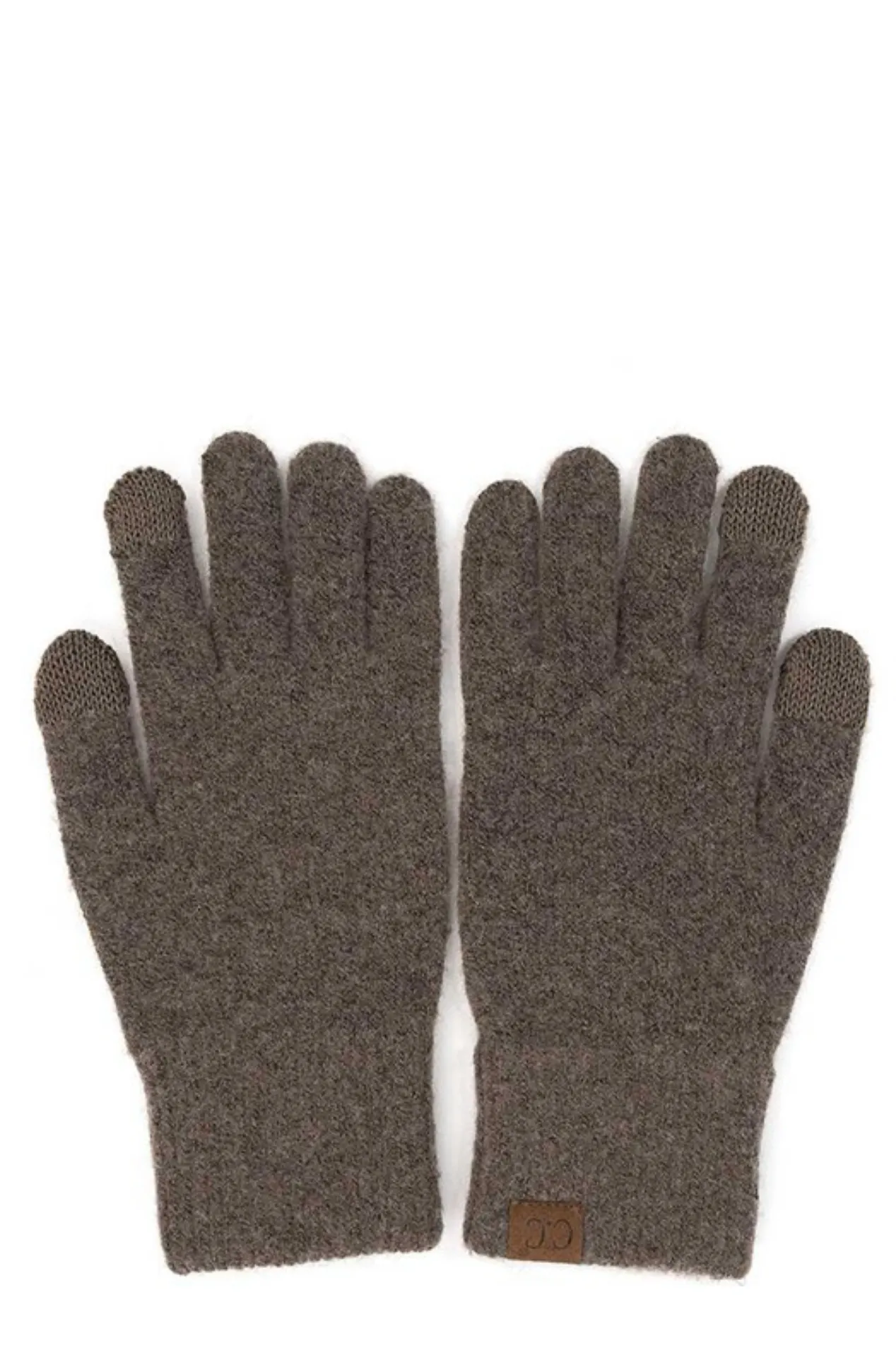 C.C. Soft Recycled Yarn Touchscreen Gloves - 6 Colors!