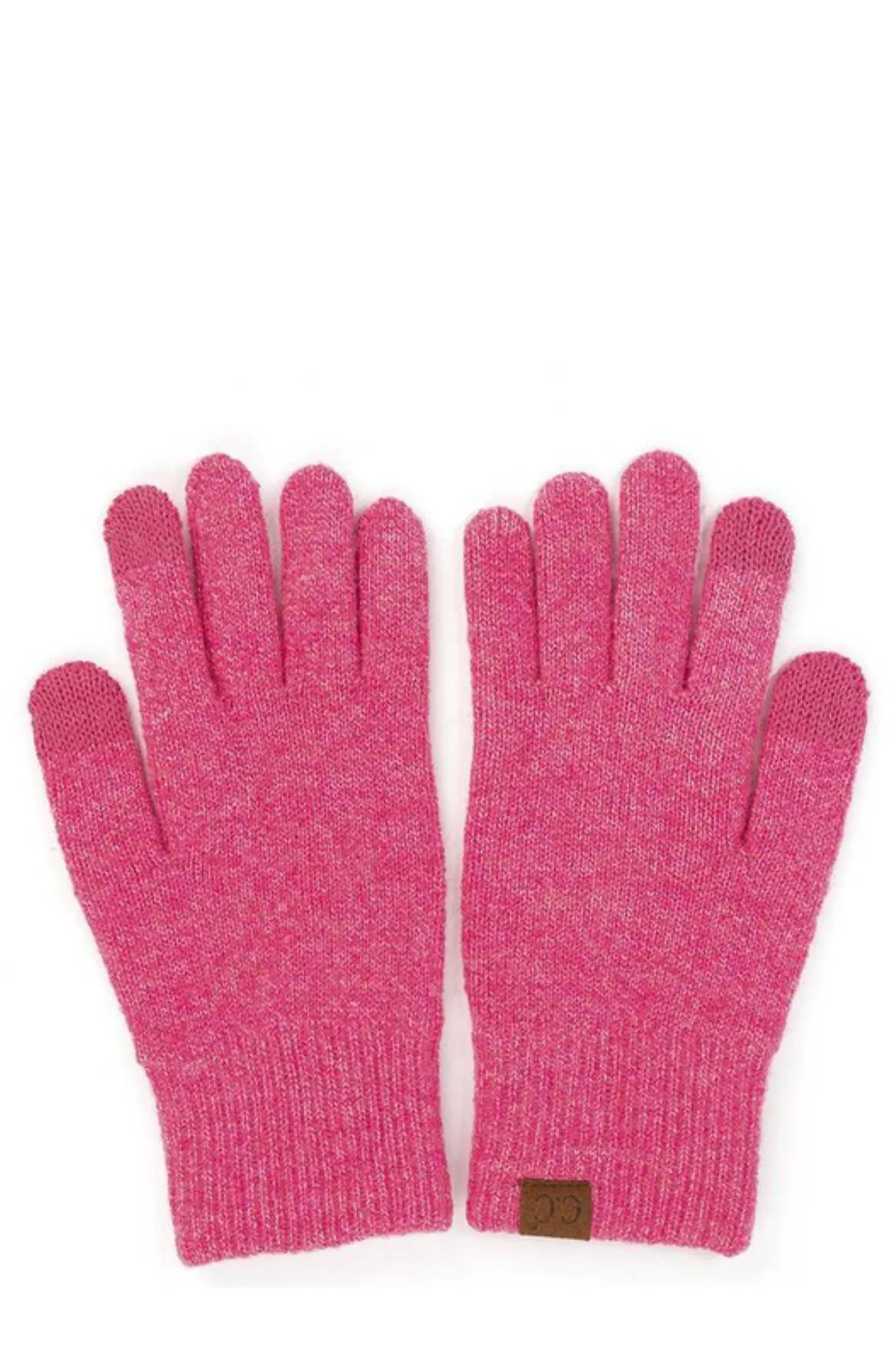 C.C. Soft Recycled Yarn Touchscreen Gloves - 6 Colors!