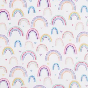 Cloud Cuddle® Print - Rainbows Multi Yardage