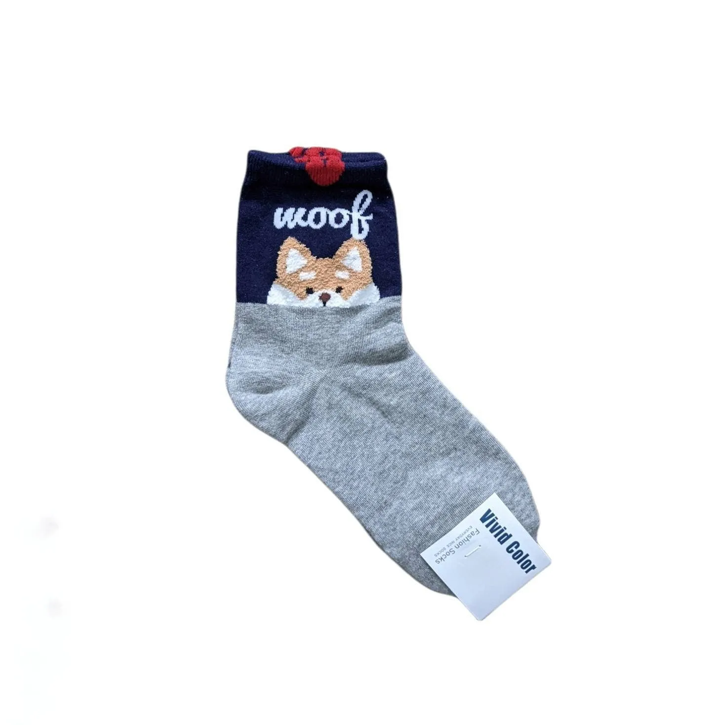 Cute Peeking Animal Women Socks