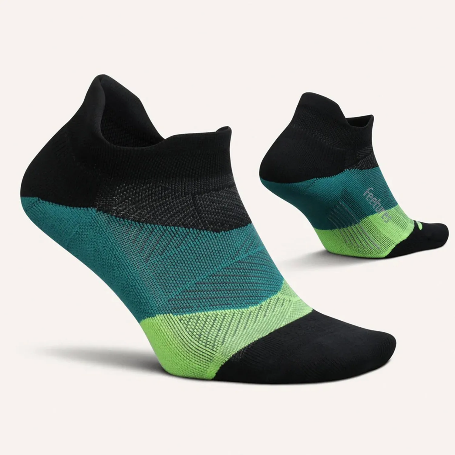 Feetures! ELITE Light Cushion No Show - Bust Out Black