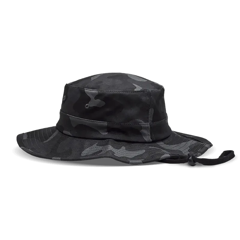 Fox Base Over Sun Hat Black Camouflage