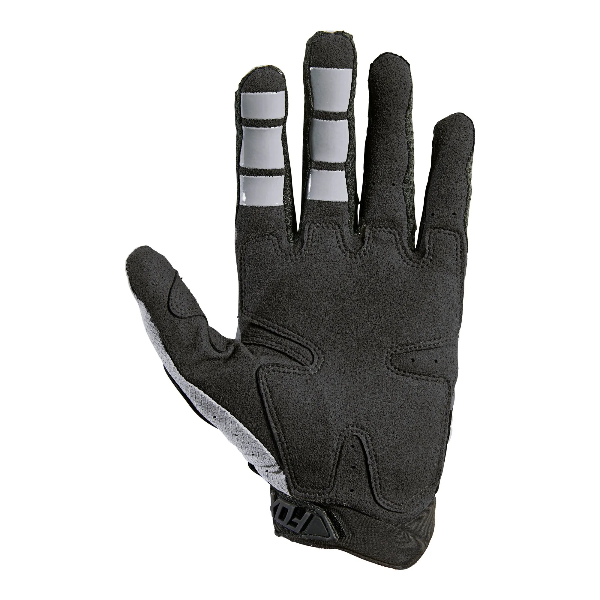 Fox Racing Pawtector Standard Offroad Gloves Black/Grey White