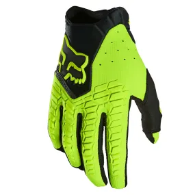 Fox Racing Pawtector Standard Offroad Gloves Flo Yellow