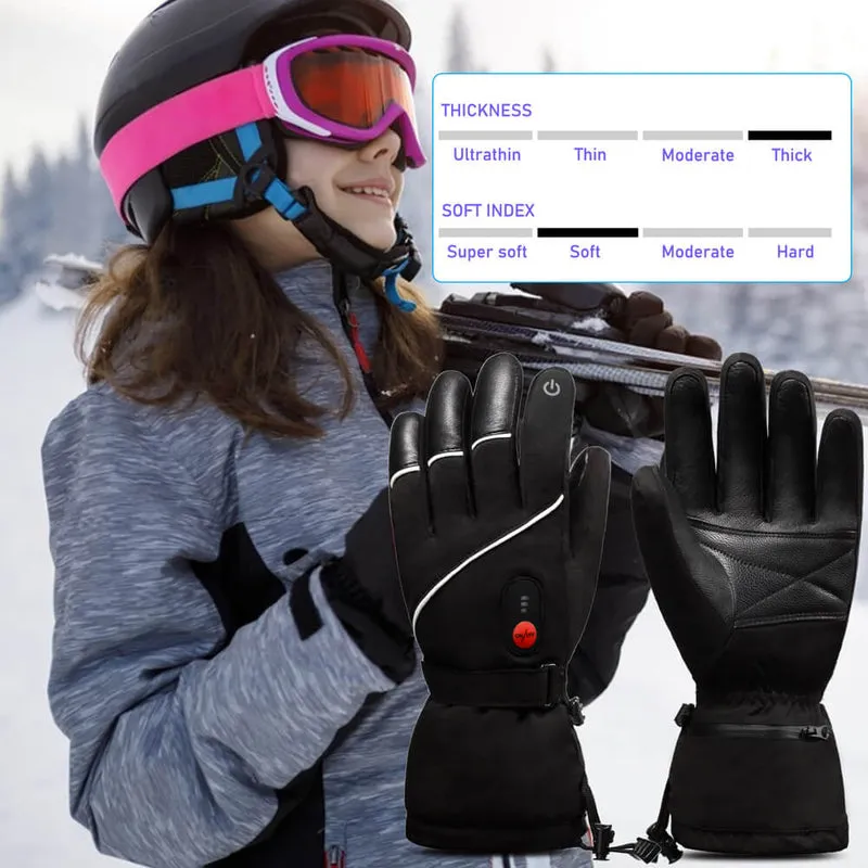 Heated Gloves - Touchscreen & Anti-Slip for Outdoor Sports