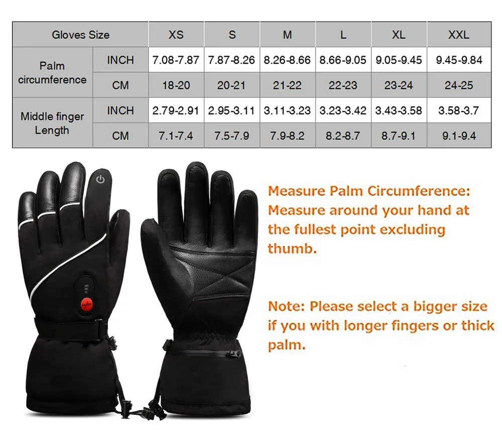 Heated Gloves - Touchscreen & Anti-Slip for Outdoor Sports