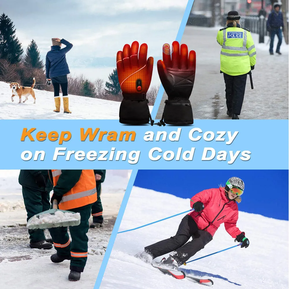 Heated Gloves - Touchscreen & Anti-Slip for Outdoor Sports