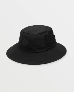 Hooked On Surf Hat - BLACK