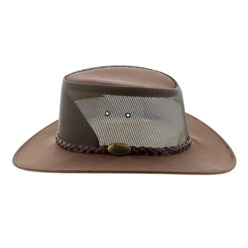 Jacaru Hats Rizon PU Suede - Brown