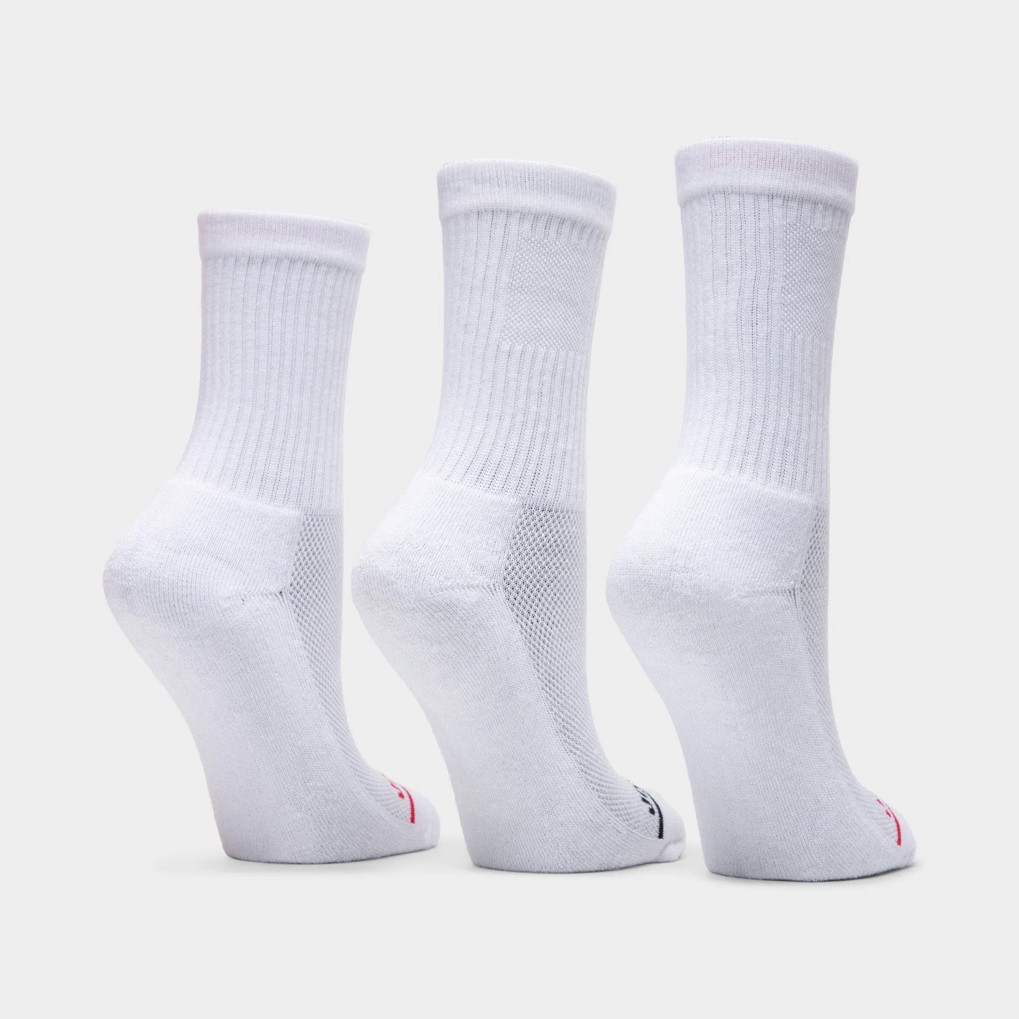 Jordan Legend Juniors' Crew Socks Box Set (6 Pack) / White