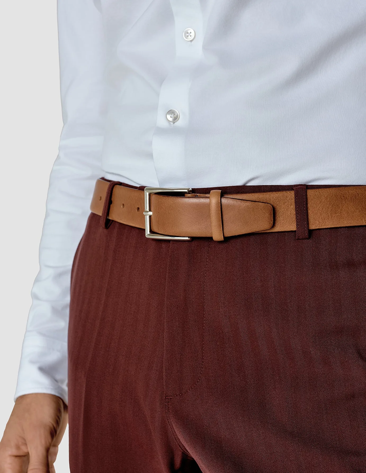 Leather Belt Light Brown