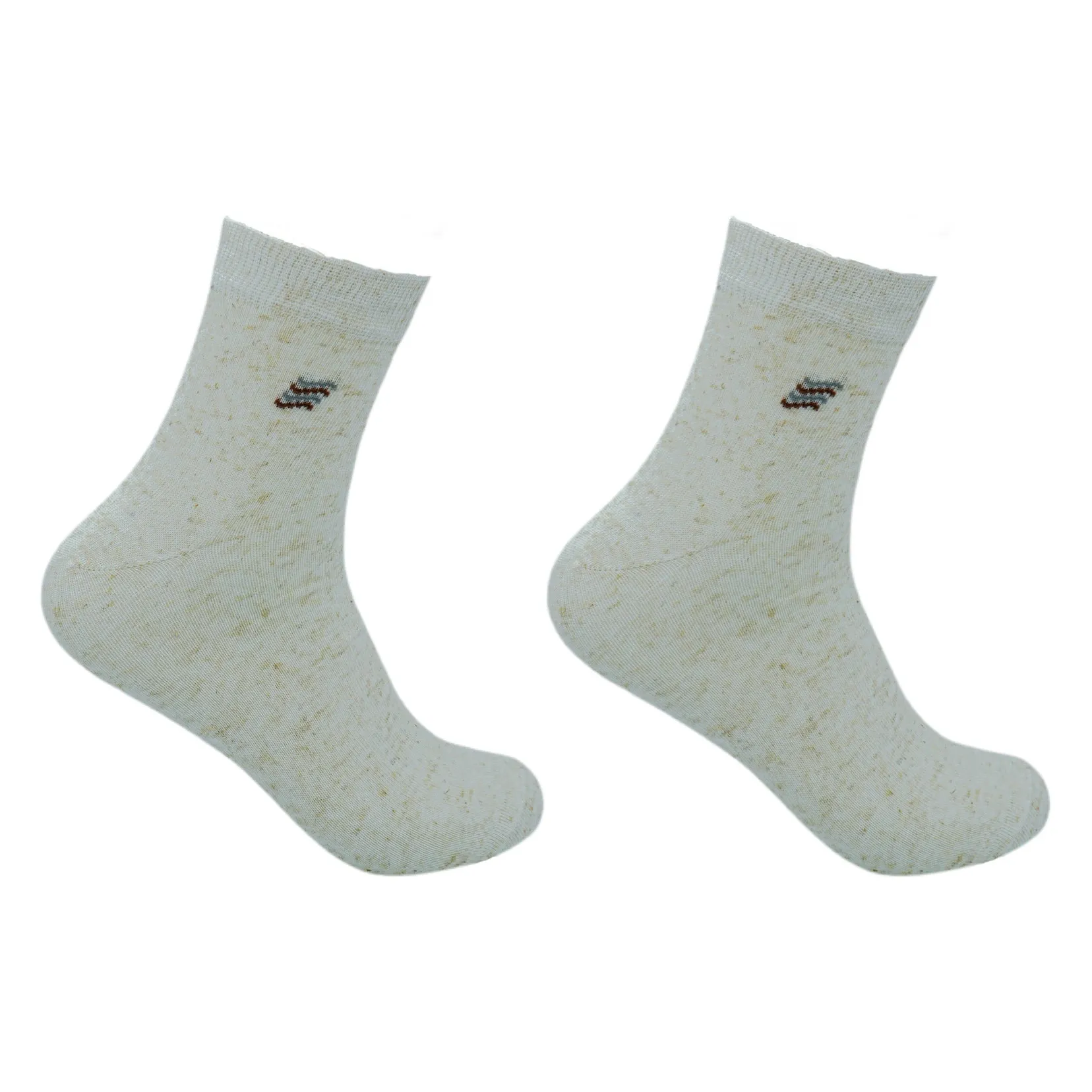 Linen Flax Men Soft Breathable Socks (2-pairs Pack)