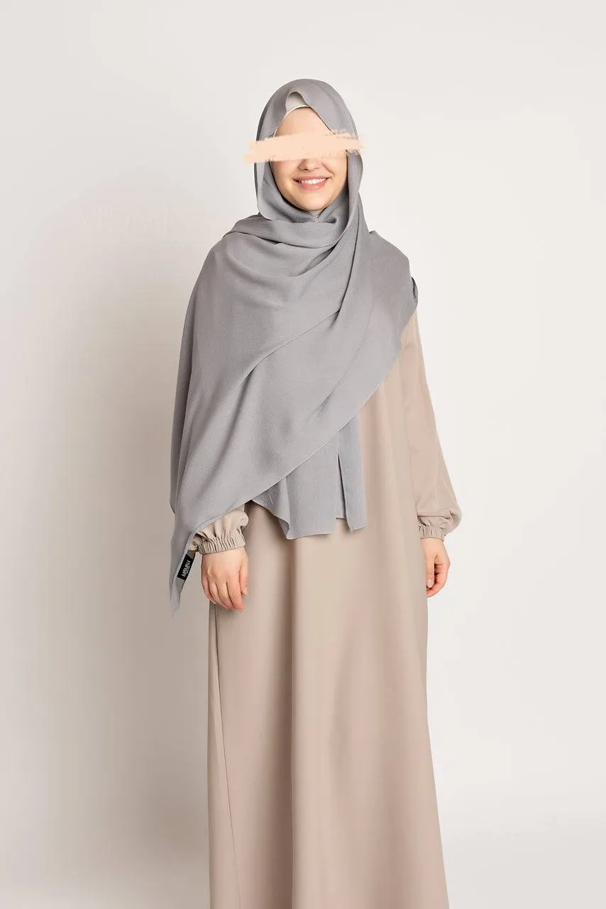 Premium Rayon Hijab - Quicksilver