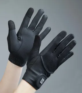 Presa Mesh Riding Gloves Black