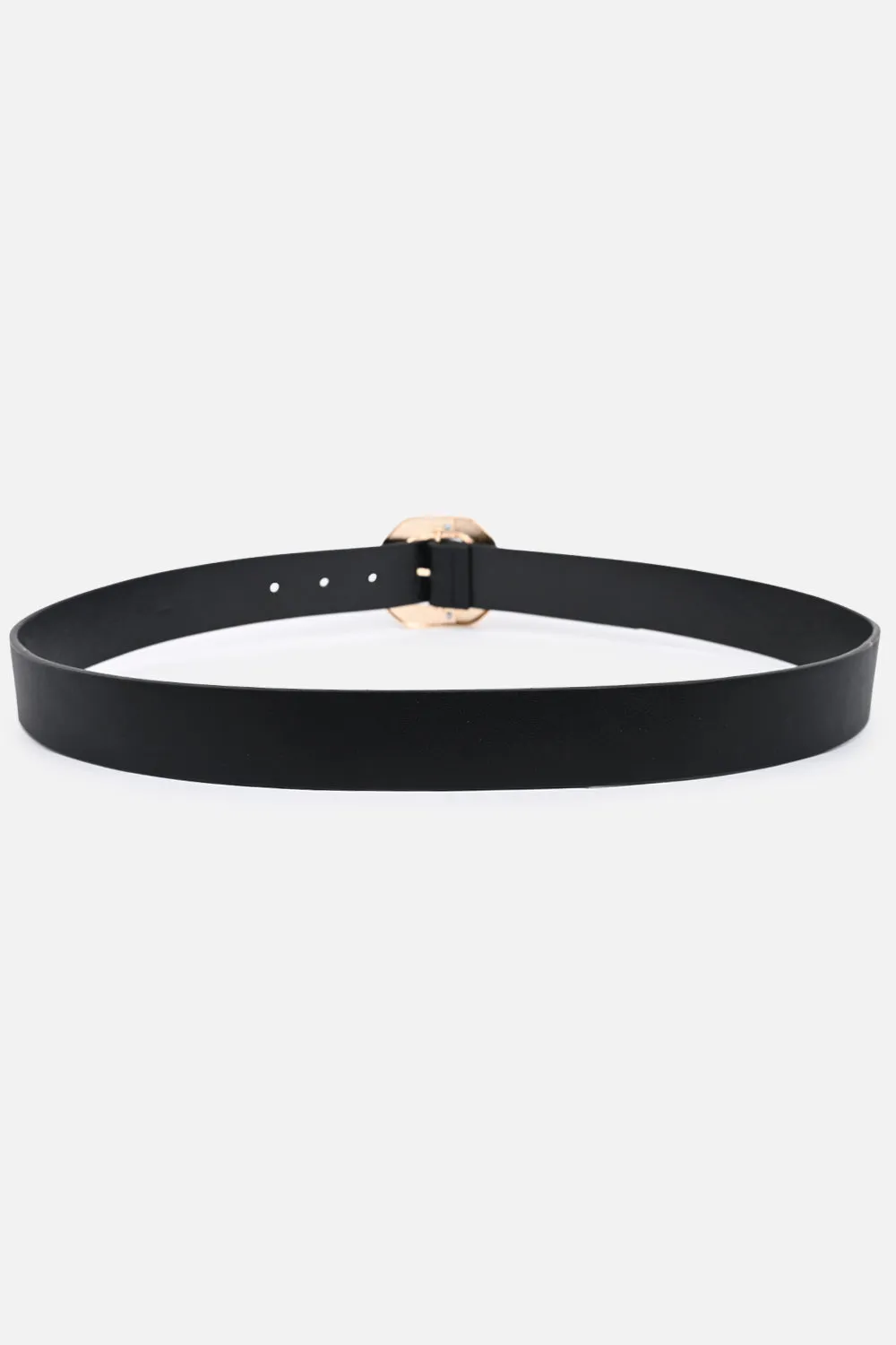 Solid Matte Contemporary Belt