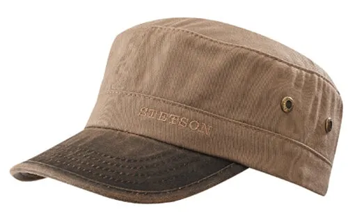 Stetson Palmer Waxed Cotton Army Cap