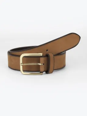 Tan elegant belt