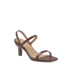 The Slingback Miranda - Walnut   Stiletto Heel Kit 3 Walnut-FINAL SALE