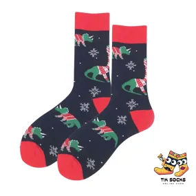 TikSocks|Christmas Socks-Christmas Crocodile Socks