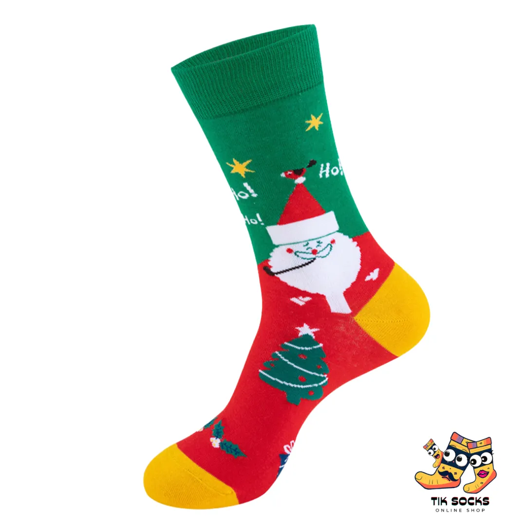 TikSocks|Christmas Socks-Santa HOHOHO Socks