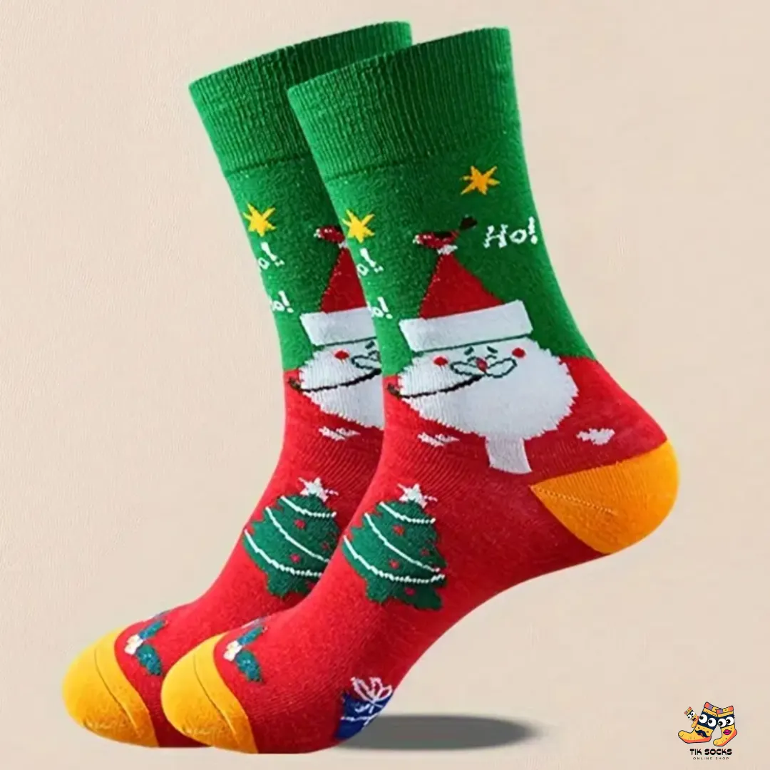 TikSocks|Christmas Socks-Santa HOHOHO Socks