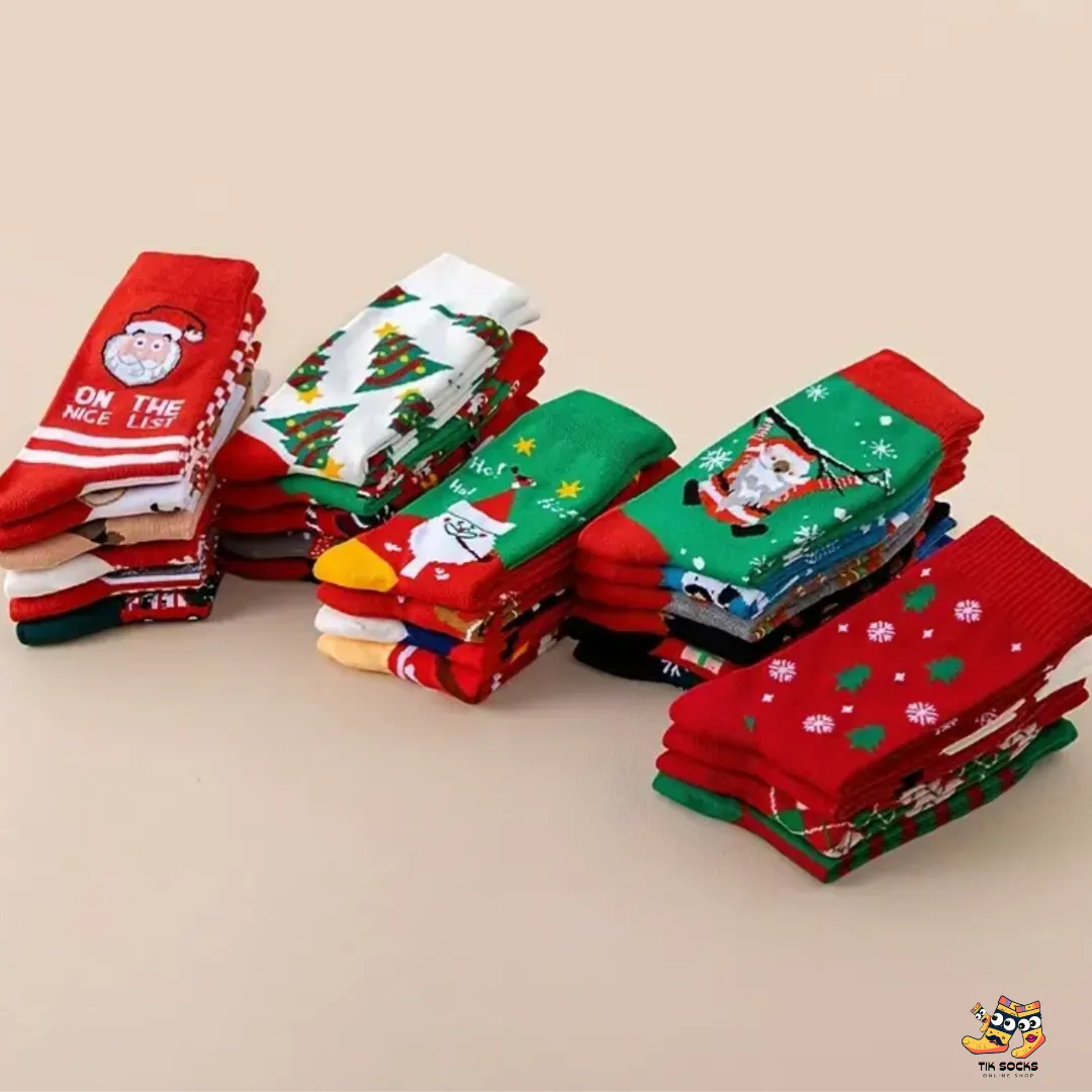 TikSocks|Christmas Socks-Santa HOHOHO Socks