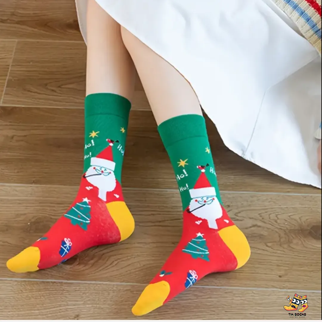 TikSocks|Christmas Socks-Santa HOHOHO Socks