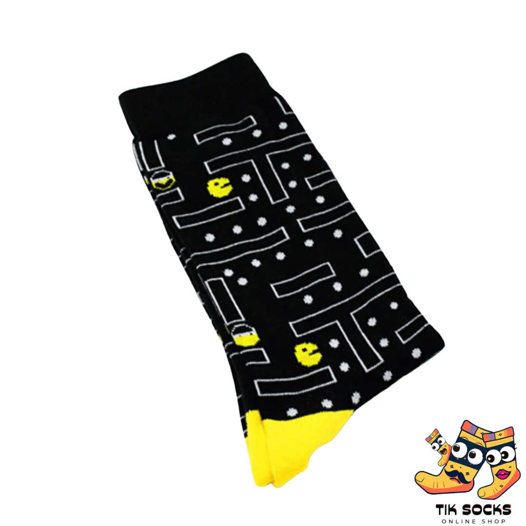 TikSocks|Fun Socks-Pac-Man Socks