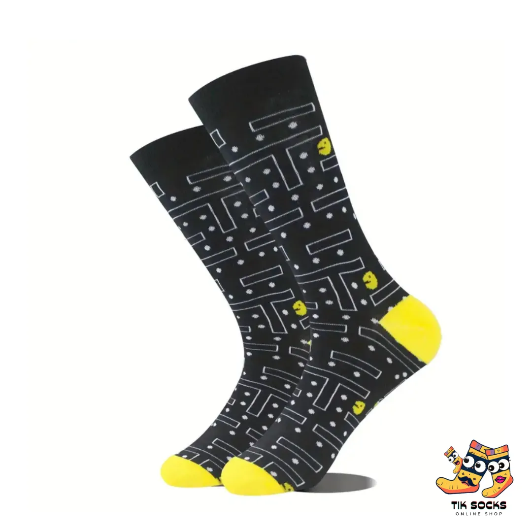 TikSocks|Fun Socks-Pac-Man Socks