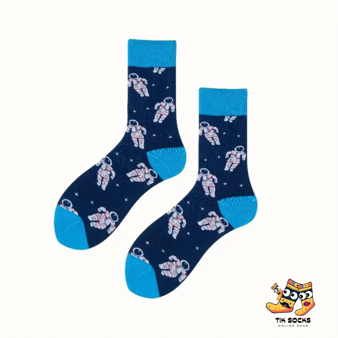 TikSocks|Fun Socks-Spaceman Socks III