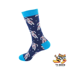 TikSocks|Fun Socks-Spaceman Socks III