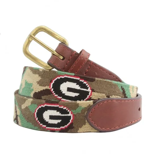 UGA Needlepoint Belt